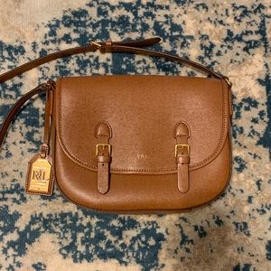 Ralph Lauren leather cross body bag